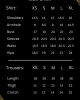 Hayas Creation Size Chart